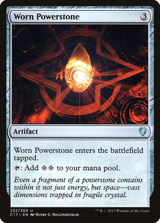 Worn Powerstone [Commander 2017] | Enigma On Main