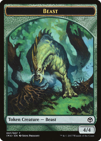 Beast Token (007) [Iconic Masters Tokens] | Enigma On Main