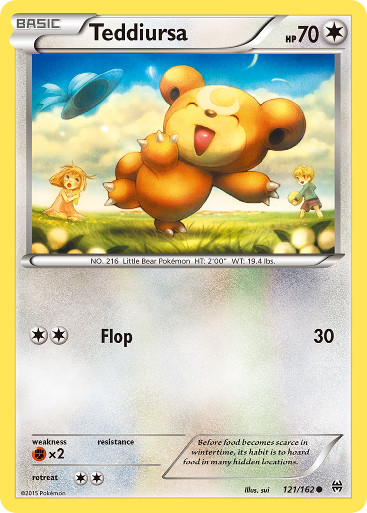 Teddiursa (121/162) [XY: BREAKthrough] | Enigma On Main