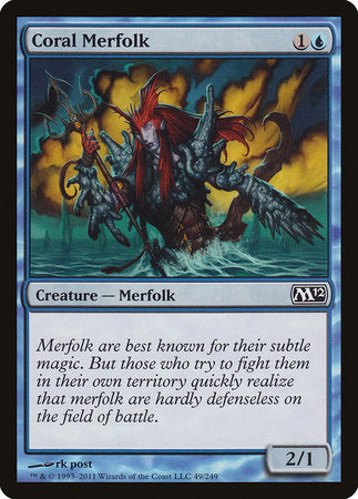 Coral Merfolk [Magic 2012] | Enigma On Main