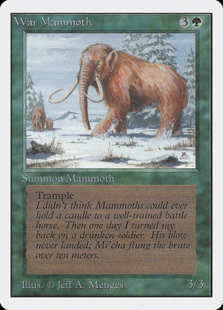 War Mammoth [Unlimited Edition] | Enigma On Main