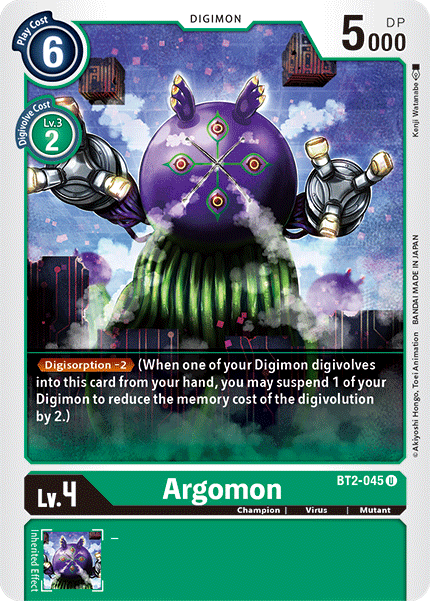 Argomon [BT2-045] [Release Special Booster Ver.1.5] | Enigma On Main