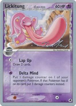 Lickitung (19/101) (Delta Species) (Legendary Ascent - Tom Roos) [World Championships 2007] | Enigma On Main