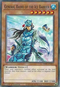 General Raiho of the Ice Barrier [SDFC-EN015] Common | Enigma On Main