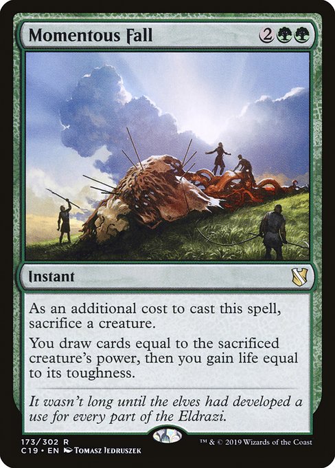 Momentous Fall [Commander 2019] | Enigma On Main