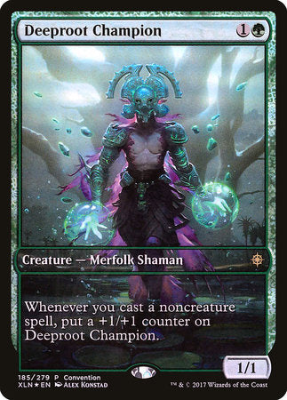 Deeproot Champion (2018 Convention Exclusive) [Ixalan Promos] | Enigma On Main