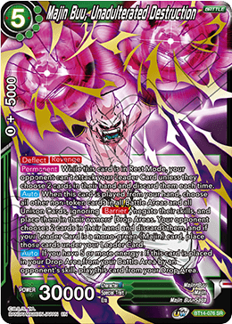 Majin Buu, Unadulterated Destruction (BT14-076) [Cross Spirits] | Enigma On Main