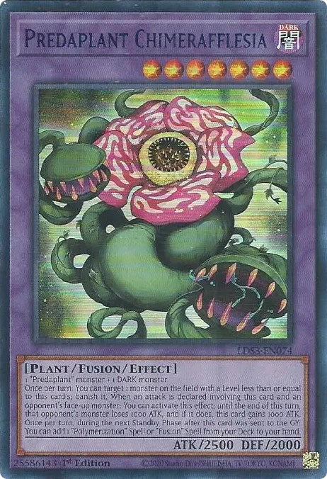 Predaplant Chimerafflesia (Blue) [LDS3-EN074] Ultra Rare | Enigma On Main