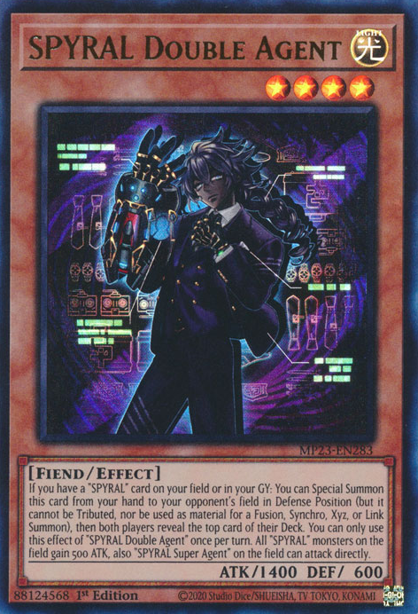 SPYRAL Double Agent [MP23-EN283] Ultra Rare | Enigma On Main