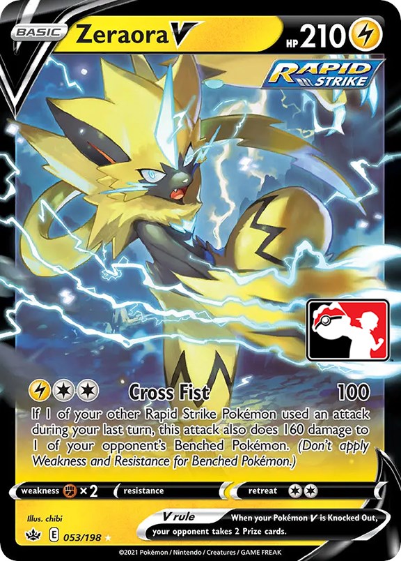 Zeraora V (053/198) [Prize Pack Series One] | Enigma On Main