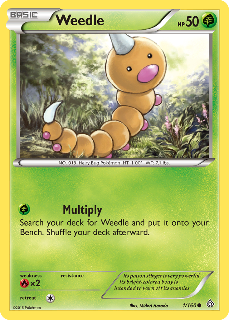 Weedle (1/160) [XY: Primal Clash] | Enigma On Main