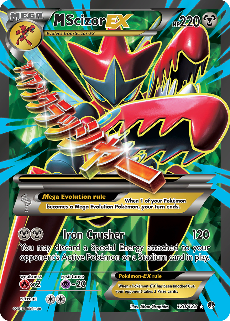 M Scizor EX (120/122) [XY: BREAKpoint] | Enigma On Main