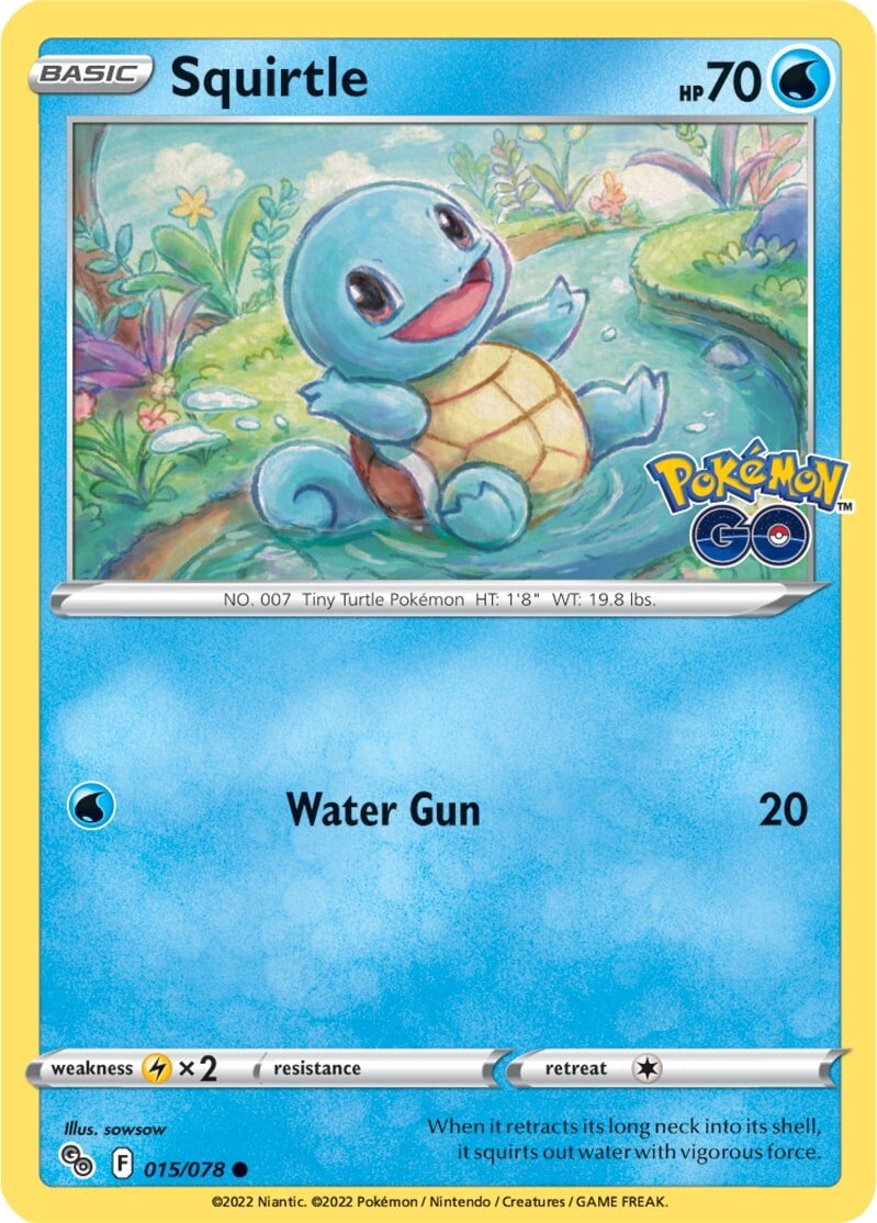 Squirtle (015/078) [Pokémon GO] | Enigma On Main