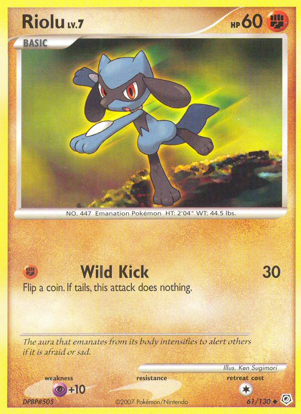 Riolu (61/130) [Diamond & Pearl: Base Set] | Enigma On Main