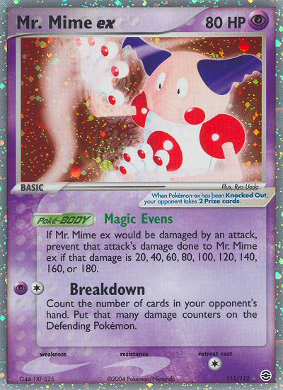 Mr. Mime ex (111/112) [EX: FireRed & LeafGreen] | Enigma On Main