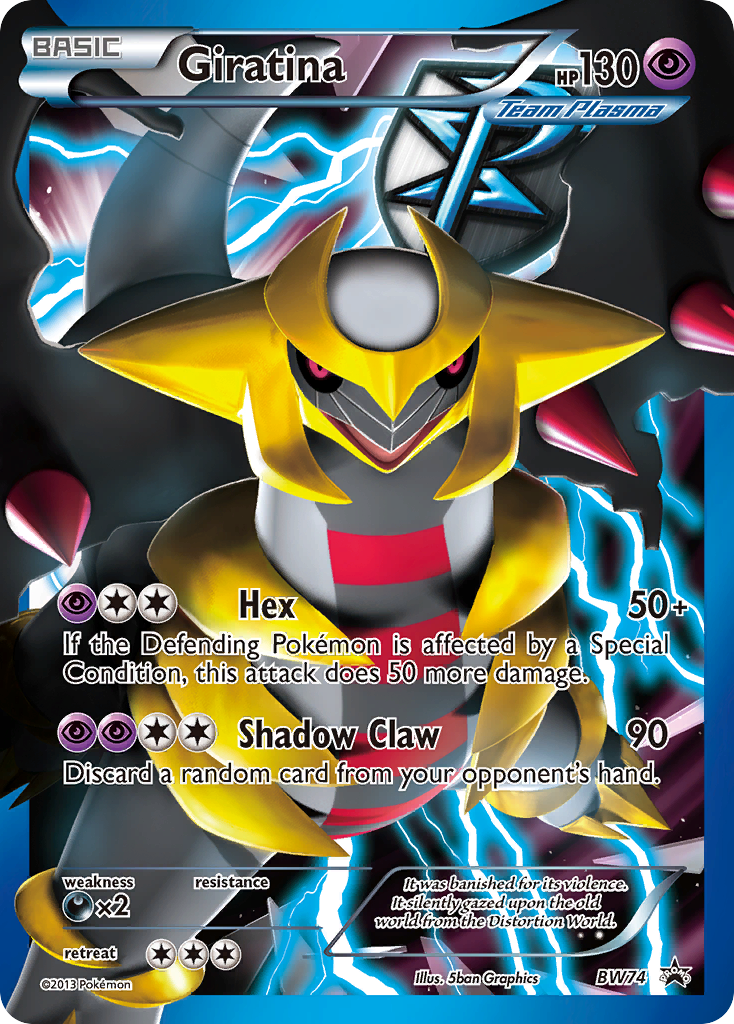 Giratina (BW74) [Black & White: Black Star Promos] | Enigma On Main