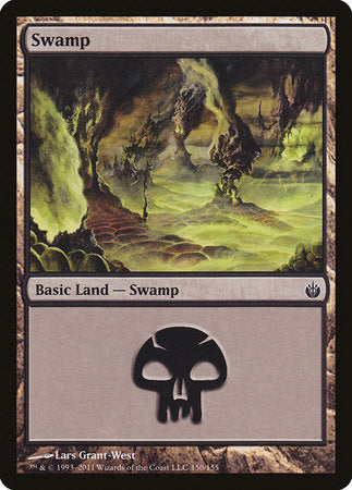 Swamp (150) [Mirrodin Besieged] | Enigma On Main