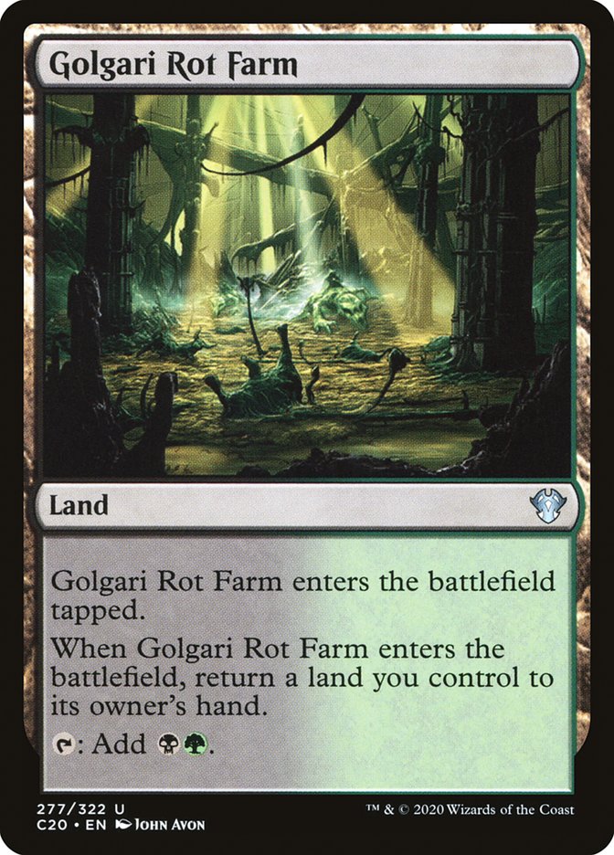 Golgari Rot Farm [Commander 2020] | Enigma On Main