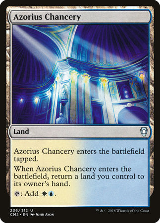 Azorius Chancery [Commander Anthology Volume II] | Enigma On Main