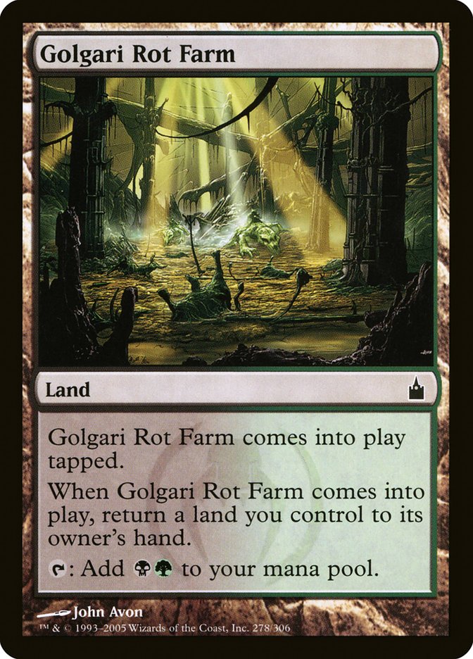 Golgari Rot Farm [Ravnica: City of Guilds] | Enigma On Main