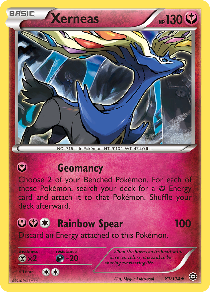 Xerneas (81/114) [XY: Steam Siege] | Enigma On Main