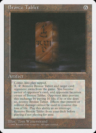 Bronze Tablet [Fourth Edition] | Enigma On Main