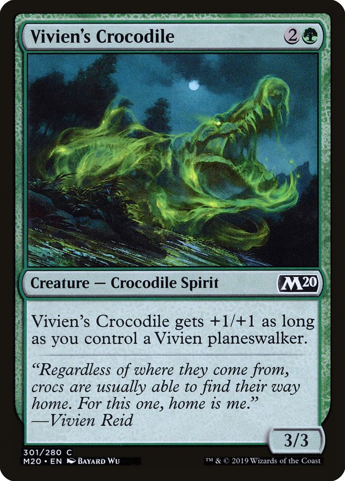 Vivien's Crocodile [Core Set 2020] | Enigma On Main