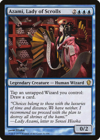 Azami, Lady of Scrolls [Commander 2013] | Enigma On Main