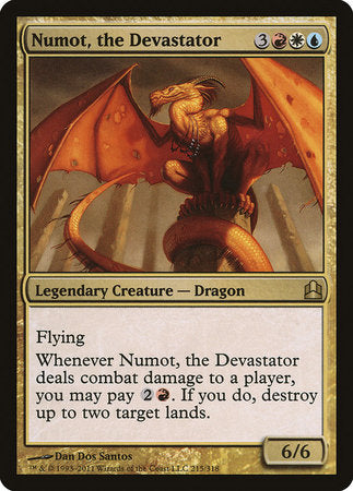 Numot, the Devastator [Commander 2011] | Enigma On Main