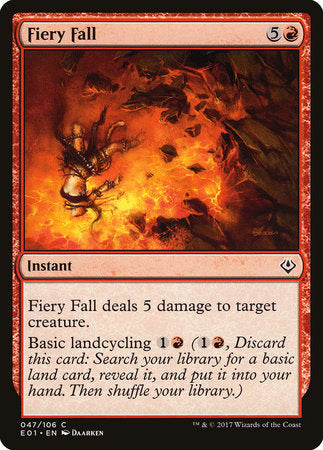 Fiery Fall [Archenemy: Nicol Bolas] | Enigma On Main