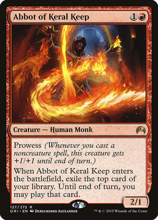 Abbot of Keral Keep [Magic Origins] | Enigma On Main