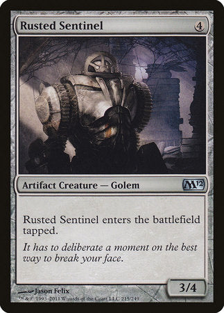 Rusted Sentinel [Magic 2012] | Enigma On Main