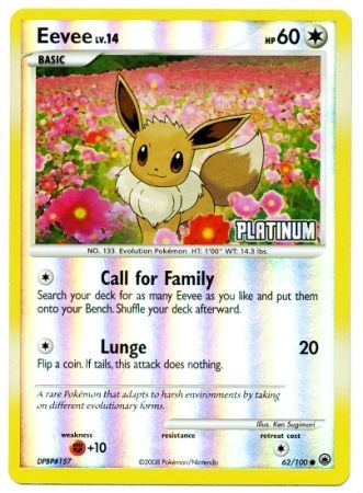 Eevee (62/100) [Burger King Promos: 2009 Collection] | Enigma On Main