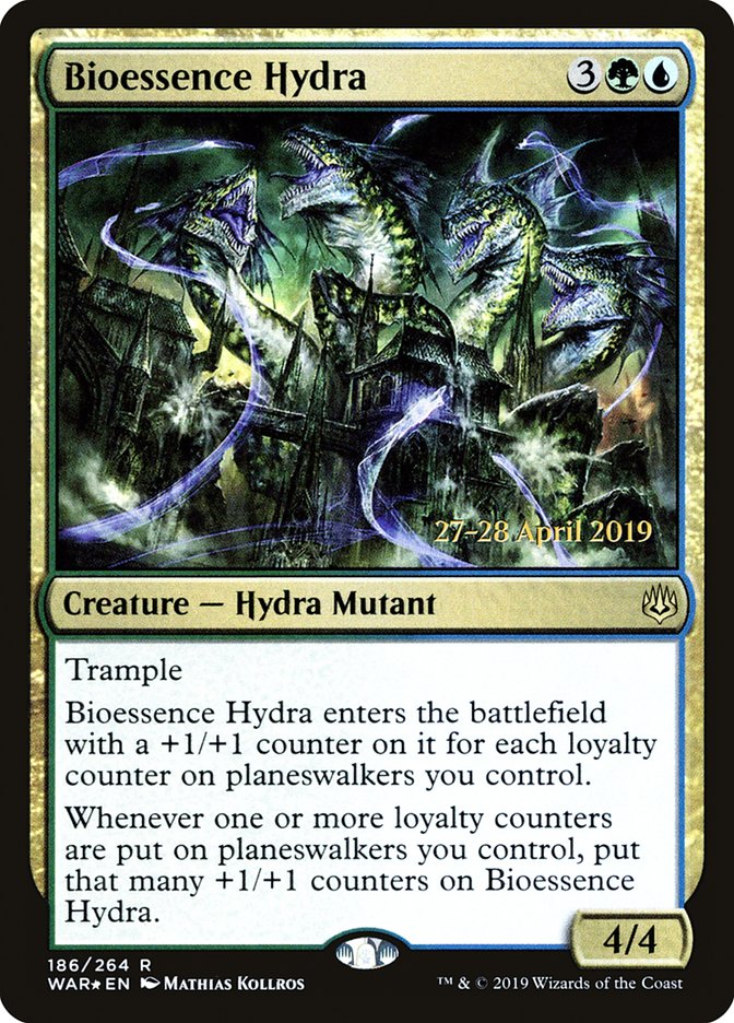 Bioessence Hydra  [War of the Spark Prerelease Promos] | Enigma On Main