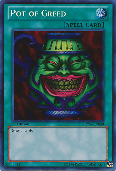 Pot of Greed [LCYW-EN059] Secret Rare | Enigma On Main