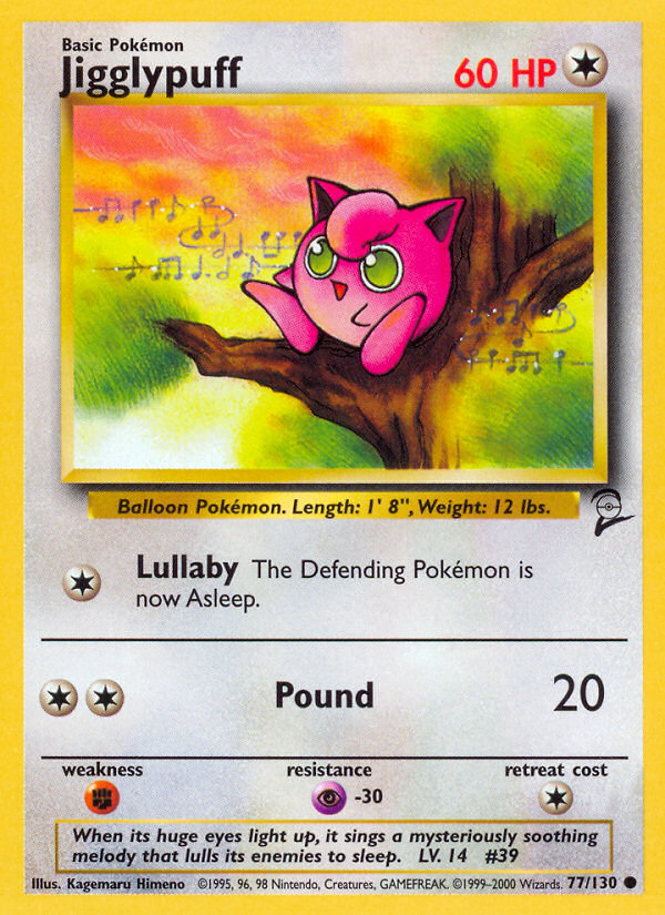 Jigglypuff (77/130) [Base Set 2] | Enigma On Main