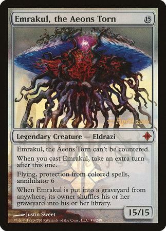 Emrakul, the Aeons Torn [Rise of the Eldrazi Promos] | Enigma On Main