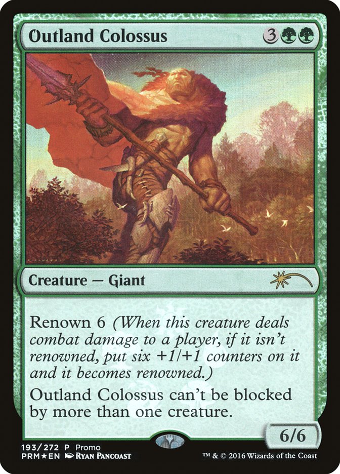 Outland Colossus [Resale Promos] | Enigma On Main