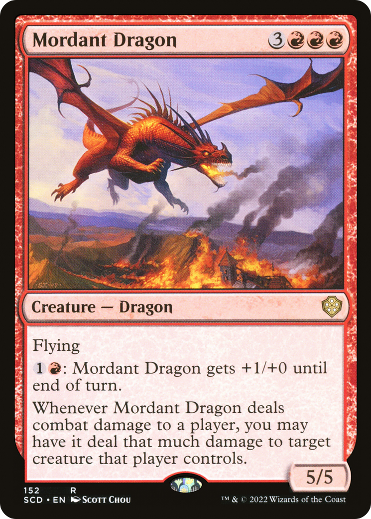 Mordant Dragon [Starter Commander Decks] | Enigma On Main