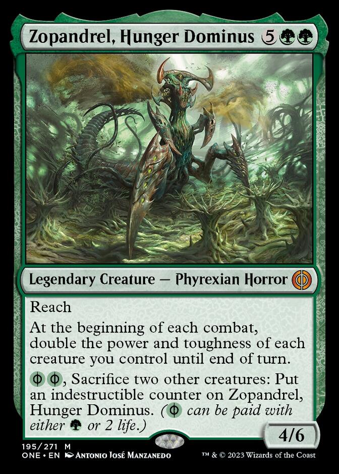 Zopandrel, Hunger Dominus [Phyrexia: All Will Be One] | Enigma On Main