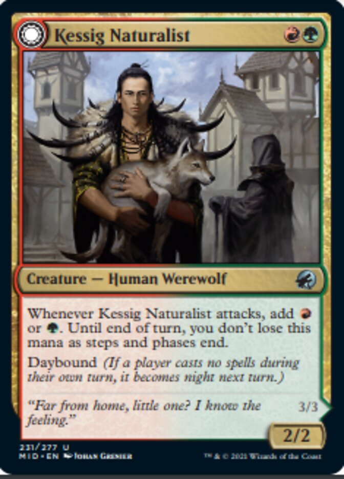 Kessig Naturalist // Lord of the Ulvenwald [Innistrad: Midnight Hunt] | Enigma On Main