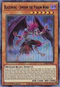 Blackwing - Simoon the Poison Wind (Purple) [LDS2-EN040] Ultra Rare | Enigma On Main