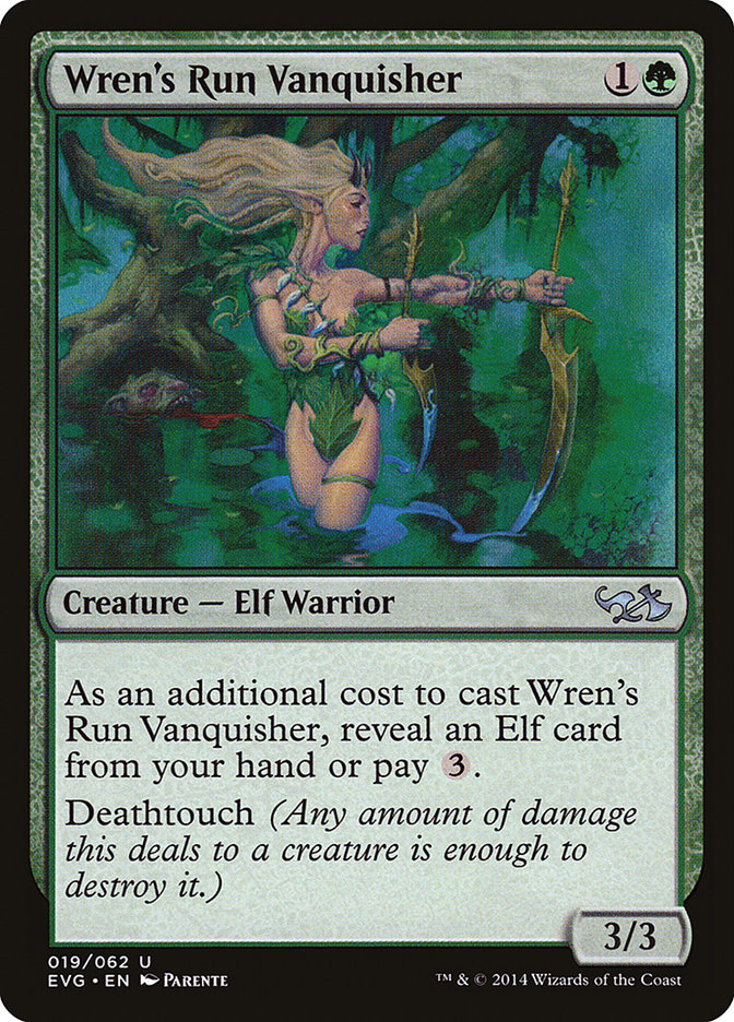 Wren's Run Vanquisher (Elves vs. Goblins) [Duel Decks Anthology] | Enigma On Main