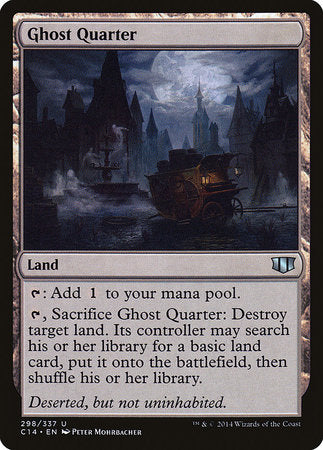 Ghost Quarter [Commander 2014] | Enigma On Main