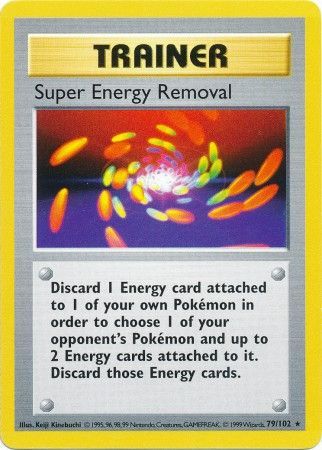 Super Energy Removal (79/102) [Base Set Shadowless Unlimited] | Enigma On Main