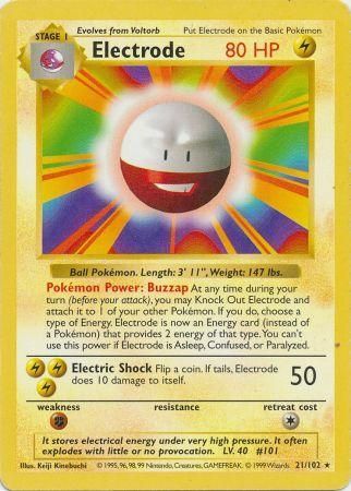 Electrode (21/102) [Base Set Shadowless Unlimited] | Enigma On Main