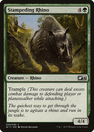 Stampeding Rhino [Welcome Deck 2017] | Enigma On Main