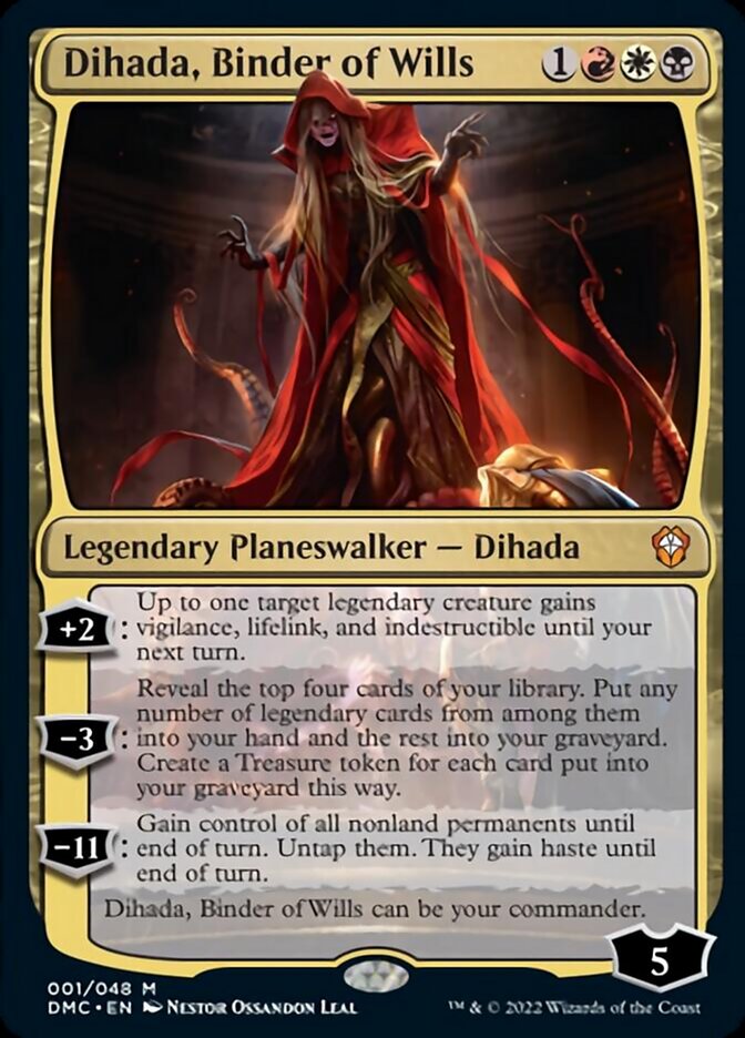 Dihada, Binder of Wills [Dominaria United Commander] | Enigma On Main