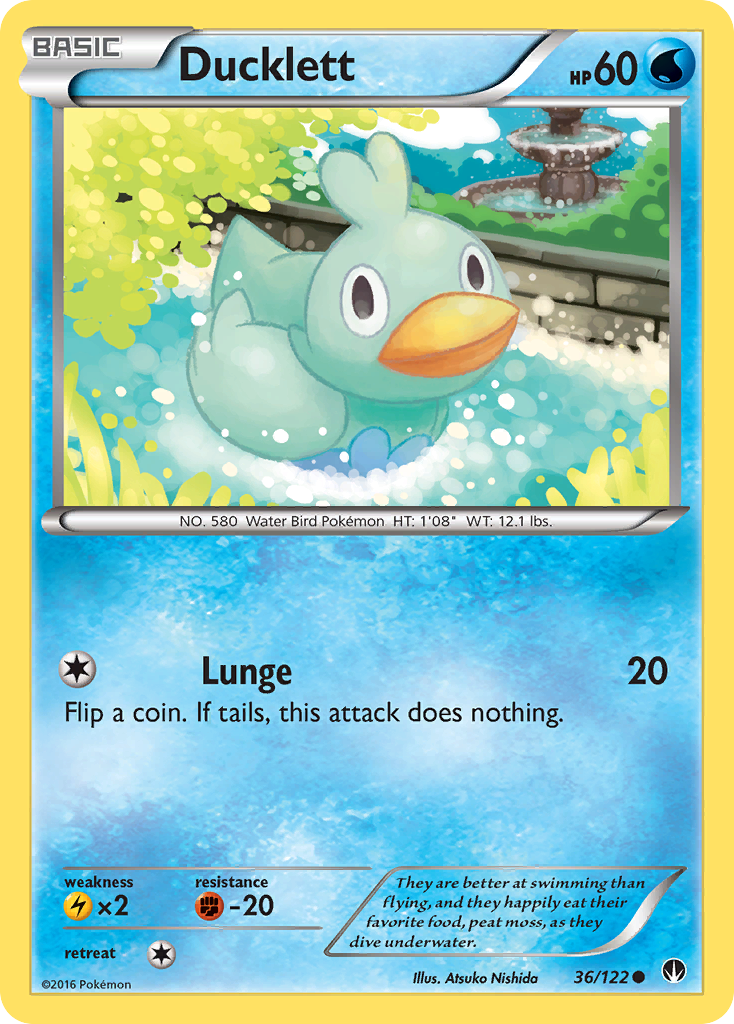 Ducklett (36/122) [XY: BREAKpoint] | Enigma On Main