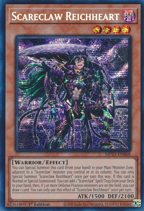 Scareclaw Reichheart [MP23-EN068] Prismatic Secret Rare | Enigma On Main